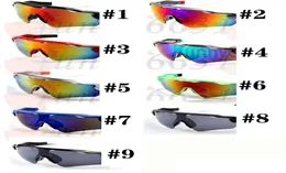 Летние мужские модные солнцезащитные очки спортивные очки женские очки glas ses Велоспорт пляжные солнцезащитные очки для вождения на открытом воздухе 9colors3802609