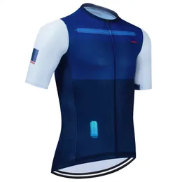 サイクリングジャージーチームサマーショートスリーブマンダウンヒルMTB自転車服ROPA CICLISMO MAILLOTクイックドライ240311