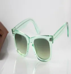 New Style Sunglasses Luxury Quality Designer Glasses Fashion ICE Pop Glasses MensWomens 2140 Clear Eyewear Green Gradient Lens 502111323