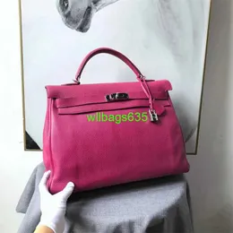 Borse fatte a mano in pelle HB Ky40 Borse per bagaglio a mano in edizione limitata Borsa a tracolla fitness monospalla in pelle bovina 2024 Nuova borsa ad alta capacità per uomo e donna 12