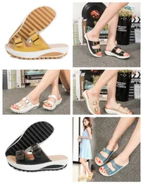 Projektanci Sandal Slipper Buty Mężczyźni Mężczyźni Kamienia Klasyczne mody Rozmiar sandałowy 35-42 GAI Fashion Floral Slipper Blacks Białe zielone