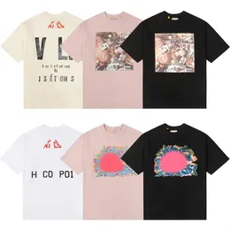 カジュアルメンズとレディースのTシャツファッションカジュアルレタープリント半袖、クリスマスギフトTシャツベストセラーの豪華なメンズヒップホップ衣類ヨーロッパサイズS〜xl