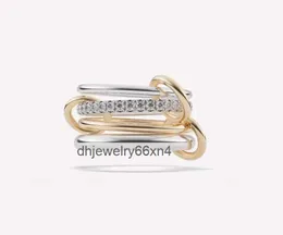 バンドSpinelli Rings Nimbus SG Gris Sigry Designer new in Fine Jewelry x Hoorsenbuhs Microdame Sterling Sire Stack Ring JHPC 7V9N