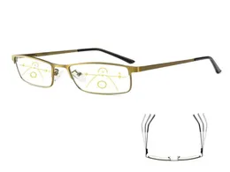 Solglasögon Mens multifokala läsglasögon Progressiva läsare glasögon unisex Se nära Far Eyeglass 150 20 25 30Sunglasses7236225