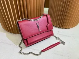 Luxurys Designer Bag Sunset Bag Högkvalitativ kvinnors väska Trend Single Shoulder Messenger Chain Bag Women's Handbag Fashion Brand Bag