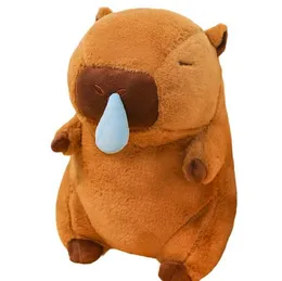 35 cm Flauschige Capybara Plüschpuppe Kawaii Capybara Stofftier Simulation Kuscheltiere Kinder Juguetes Geburtstagsgeschenk Wohnkultur