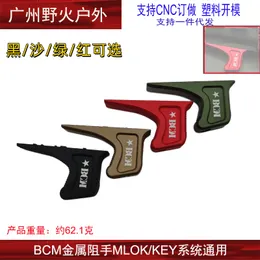 BCM Hand Blocker Dual System Mlok Keymod Hand Blocker Mi SLR CNC Metal Mini