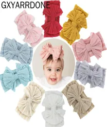 2020 Baby Headband Baby Girl Headbands for Girls Ruffle Messy Bows Hair Accessories Opaska Dla Dziewczynki26219148151
