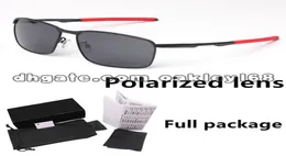 15 renk tam paket erkek spor metal polarize güneş gözlüğü erkek ve kadın retro açık hava 4106 güneş gözlükleri9870123