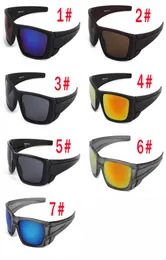 Summer Man Sport Style Tylko okulary 7 kolorów okulary przeciwsłoneczne ładna twarz weź okulary przeciwsłoneczne olśniące kolory okulary bez logo 5984446