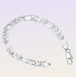 Klasyczna bransoletka srebrna 925 Trzy do jednej bransoletki Bransoletka Ferrero dla prezentów biżuterii Menwomen L2208083947765