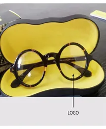 Toppkvalitet Retro Small Round Acetate Frame Zolman Style Eyewear Myopia Frame Vintage Classic Brand Design Eyeglasses de GR5179436