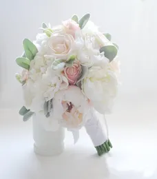 最新のForestStyle Bridal Bouquets Wedding Bouquets HandMade Rose Peony Bouquethighaity Simulation Bouquet Permanen7640689