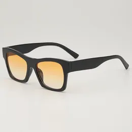 Óculos de sol 2024 high end quadrado moda feminina retro marca ins espelhos de condução espelhos óculos de proteção solar uv400