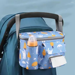 Shopping Bags Baby Stroller Organizer Bag Waterproof Large Capacity Bottle Holder Pocket Mummy Car Nylon Diaper