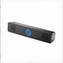 PC Soundbar Wired و Wireless Bluetooth Speaker USB مدعوم من طراز USB لتليفزيون الكمبيوتر المحمول للألعاب المنزلية نظام الصوت المحيطي