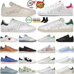 Stan Smith Os Simpsons Homer Simpson Branco Preto colegial Feito Verde 30º Aniversário ABC Camo Core Novo Marinha Sapatos Casuais Homens Mulheres Rosa Vermelho Rosa Azul