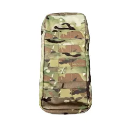 Väskor Taktisk hydrering Pouch Muticam 500D Platta bärare Bag Gear Airsoft Hunting Vest Accessories Molle Water Bag