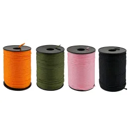 Paracord Army Military 100m paraply rep rulle 3mm Basha tält bivi camping kille rep camping överlevnad paraply tält lanyard band bunt