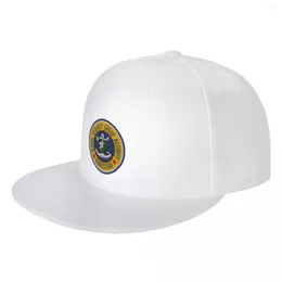 Bollkåpor Naval Security Group Activity Homestead Hip Hop Hat Winter Trucker Mens Kvinnor