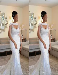 Африканское роскошное свадебное платье с запахом и бисером, кристаллическое женское платье, бальное платье с маленьким хвостом, свадебное платье по индивидуальному заказу, D4009374