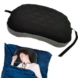 Mat Portable Ultralight Inflatable TPU Air Pillows Camping Sleep Cushion Travel Hiking Beach Car Plane Head Rest Camp Gears