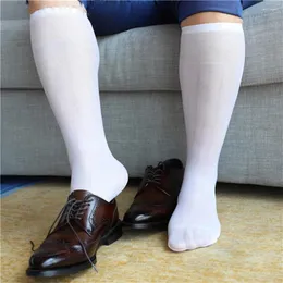 جوارب الرجال غير مرئية غير مرئية شفافة من الجوارب المتوسطة الطول الجوارب
