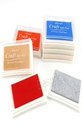 キャンディーカラーインクパッドハンドアカウントDIY STAMPSPONGE RUBBER STAMPS OFFICE STARPIESSINGPRINT SCRAPBOUBINGアクセサリーBH69706662096