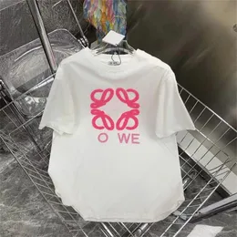 Designer Women T-shirt Nowy popularny haft haftowany luźne odchudzanie średniej długości swobodne wygodne wszechstronne top z krótkim rękawem na letnie noszenie BG