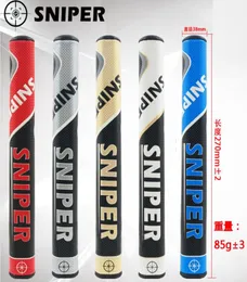 Nya Sniper Golf Grips High Quality Pu Golf Putter Grips 5 Färger i Choice 1PCSlot Golf Clubs Grips 8870117