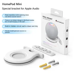 Högtalare Smart högtalare Stand för HomePod Mini Bluetooth Högtalarväggmonteringsfästet Spacket Space Saver Bluetooth Högtalar Tillbehör