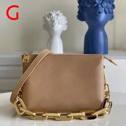 أكياس سلسلة 10A Crossbody حقيبة جلدية أصلية مصنوعة مرآة 1: 1 مصمم جودة الحقائب الفاخرة الأزياء أكياس الكتف 21 سم مع صندوق WL051