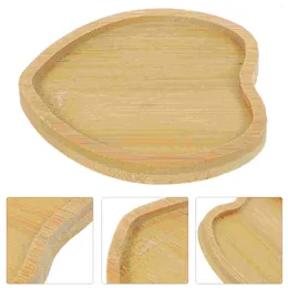Тарелки Деревянное блюдо Поднос для десерта Практичная тарелка для хлеба Кухонный гаджет Бытовая закуска Журнальный столик