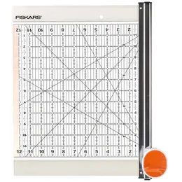 Fiskars Rotary Cetvel Combo Kumaş kesimi için, 12 inç x 12 inç, açık