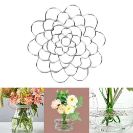 Vases Flower Arrangement Holder Assistant Bouquet Stainless Steel Lid For Plant Fixation
