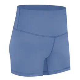 Shorts de cintura alta calças curtas runing outfit sem t-line nake sentimento elástico apertado feminino shorts esportivos fino ajuste casual sportpants