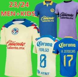 23 24 Liga MX Club America Soccer Jerseys 2023 2024 R.MARTINEZ D.VALDES G.OCHOA GIOVANI FIDALGO M.LAYUN home away 3rd football Men kids shirt 666
