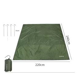 Mat Oxford Outdoor Camping Mat Pad Waterproof Double Sided Picnic Tent Blanket Foldable Beach Mat Ground Sheet Tarp Mats