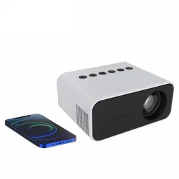 YT500 LED Mobile Video Mini Projector Home Theater Media Player Kids Gift Cinema Wired Mulitscreen Projector For Iphone Android