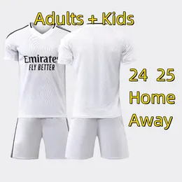 Jude Bellingham Real Madrids 24 25 Fußballtrikot Vinicius Junior Rodrygo Joselu Brahim Diaz Dani Carvajal Luka Modric Aurelien Tchouameni Kid Kit Home Away Away