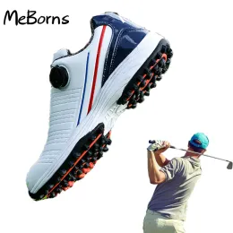 Schuhe Neue professionelle Golfschuhe Männer bequeme Golfschlneaker im Freien 3945 Fußwears Anti Slip Athletic Sneakers