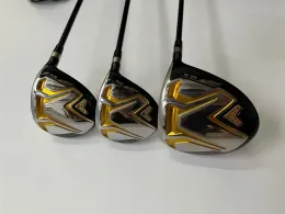 Kluby prawe ręczne 4 -gwiazdkowe kluby golfowe HM S08 Drewno S08 Golf Woods Driver + Fairway Woods R/S/SR Flex Graphit Saft z osłoną głowy