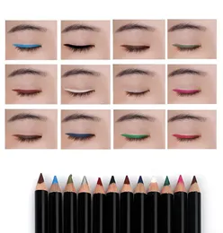 12 Colorsset Eye Make Up Eyeliner Pencil Menow Waterproof Lip Stick Beauty Pen Liner Eye Eyetics Eye Makeup Cosmetic7664704