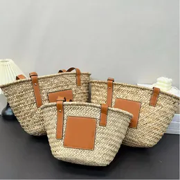 Designer di lusso Moda Borse da spiaggia Borsa a tracolla da donna Personalità Paglia Atmosfera minimalista Atmosfera minimalista Borsa da donna di buona qualità