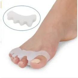 Silicone Finger Toe Protector Toe Separators Stretchers Straightener Bunion Protector Pain Relief Foot Care 5 Colors