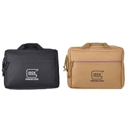 Bolsas de armazenamento tático pacote duplo pacote de pistola de alta qualidade faixa de estojo de ferramenta portátil Holdre 22 lr coldre para glock 1911 bolsa de caça