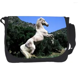 Bag Bolsas Cute Animal Crazy Horse Poodle Teenager Girls Messenger Children For Women Casual Travel Shoulder