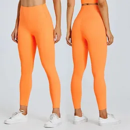 Nwt kvinnor söta 25 byxor fitnes nakna känner täta fickor 4way stretch leggings lady stretchy 240309