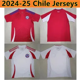 Ny 2024 2025 Chiles National Team Alexis Soccer Jersey Vidal Zamorano Vargas Medel 23 24 Pinares Camiseta de Futbol Football Shirts Men Kids Kit