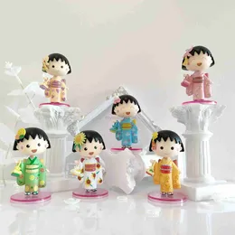 Аниме Манга Фигурка HiroshiSakura GK Cute Kimono maa dziewczynka figurki lalka Anime zestawy garaowe PVC zabawki narzdzie do dekoracji ciast dla dzieci 240319